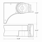Westgate LFX-ASA Adjustable Straight Arm