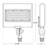 Westgate LFX Medium 15-50W Adjustable Power & CCT Flood Light