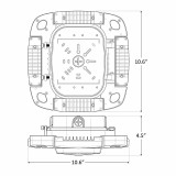 Westgate 120V/277V LED Penta Beam Adjustable Canopy Light