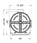 Westgate SFX-G9 LED 600W Stadium Building Facade Flood Lights