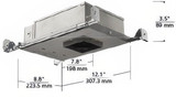 Visual Comfort Architectural Entra CL 3" Flanged Square Housing