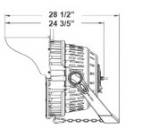 Westgate SFX-G9 LED 1000W Stadium Building Facade Flood Lights