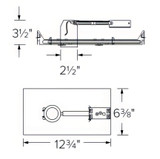Elco Adler High Tech 2" IC Airtight New Construction Housing