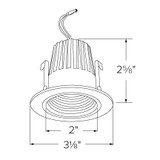 Elco Adler 2" Round LED High-Lumen Baffle Light Engine