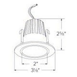 Elco Adler 2" Round LED High-Lumen Reflector Light Engine