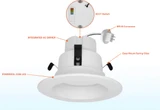 Envision 4" LED Low Voltage Selectable CCT Downlight