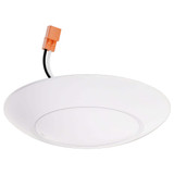 Elco 6" Alva LED Ceiling Mount Disk Light with 5-Color Temperature Switch