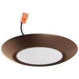 Elco 6" Alva LED Ceiling Mount Disk Light with 5-Color Temperature Switch