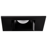 Elco 1" Square Gimbal Recessed Architectural Oak Adjustable
