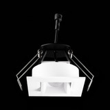 Elco 1" Square Gimbal Recessed Architectural Oak Adjustable