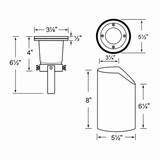 Corona CL-331 Adjustable MR16 Well Light
