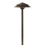 Kichler 16124 Round Tiered 12V LED Path & Area Light