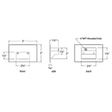 WAC 120V LED Contemporary Architectural Design  Step And Wall Light