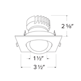 Elco Canless Koto Pex™ 2" Square Gimbal