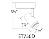 Elco LED Angler™ Track Fixture