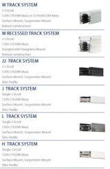 WAC Silo X20 20W H/J/L Track Luminaire