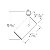 WAC Silo X42 42W H/J/L Track Luminaire