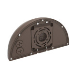 Westgate WPMX Series Half-Moon Wall Pack-Power & CCT Adjustable, Sensor Ready