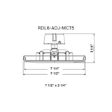 Westgate RDL Series LED Multi-CCT Adjustable Recessed Light