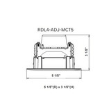 Westgate RDL Series LED Multi-CCT Adjustable Recessed Light