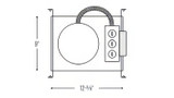 Nora 6" Cobalt High Lumen, New Construction Housing