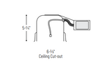 Nora 6" Cobalt High Lumen, Remodel Housing