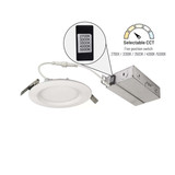 Nora Canless 4" E-Series FLIN Round LED Downlight