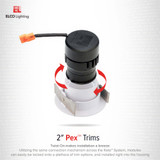 Elco Koto Pex™ 2" Round Deep Reflector