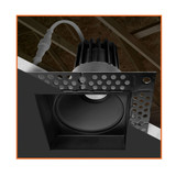 Envision 4" Square Trimless Downlight