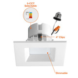Envision 4" Square Retrofit Downlight