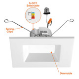 Envision 6" Square Retrofit Downlight