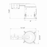 Envision 6" IC Rated: Retrofit