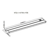Westgate 16" LED Adjustable Under Cabinet Light