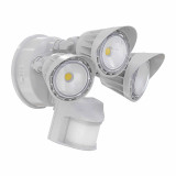 Westgate 30W LED Triple Headed Security Light With PIR Sensor