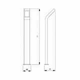Westgate 12V LED Surveil Path Light