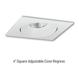Nora 4" Pearl 12V Square LED Retrofit