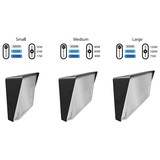 RAB W34 Field-Adjustable & Ultra-Economy Wall Pack