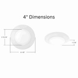 RAB DISK34 CCT-Adjustable Surface Mount