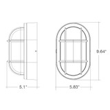Envision 120V/277V LED Bulk Bright Pro Tri Power Wall Pack Light