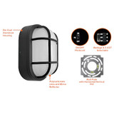 Envision 120V/277V LED Bulk Bright Pro Tri Power Wall Pack Light