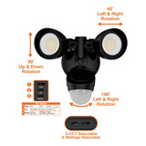 Envision Security Flood Light with Motion Sensor