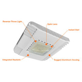 Envision 2-CCT Large LED Square Canopy Light