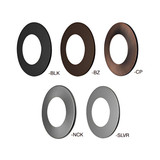 Envision Interchangeable Trim Options for Undercabinet Puck Lights