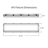 RAB Field-Adjustable Linear-Wide Vapor Tight Fixture