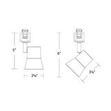 WAC Solo 5010 5-CCT Track Luminaire
