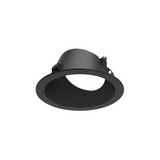 Nora 3" Apollo Round Flanged Wall Wash Trim