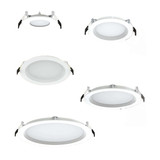 RAB WFRL Canless Round CCT-Adjustable Edge-Lit Wafer