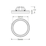 Nora ELO LED Surface Mount w/ Selectable Lumens & CCT