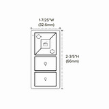 American Lighting SPEKTRUM+ SERIES Wireless Smart Switch Remote