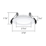 RAB 2" Canless Field-Adjustable Wafer Downlight